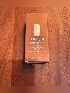 NEW Clinique Even Better Foundation Sepia CN113